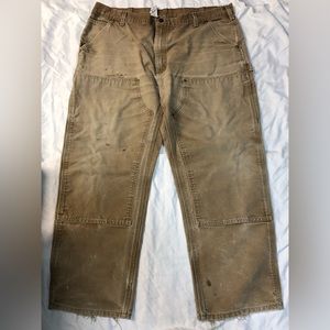 Baggy carhartt double knee work pants